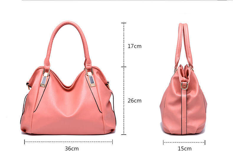 High quality women's handbag, shoulder bag with brand new leather texture, lychee grain shoulder bag