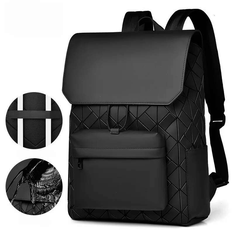 New Men's Business Backpack Large Capacity Advanced Sense Multi-Functional Travel Bag