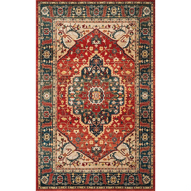 Retro Living Room Bedroom Sofa Coffee Table Bedside Blanket Bohemian Style Full Carpet 60*90-120*180 H260226