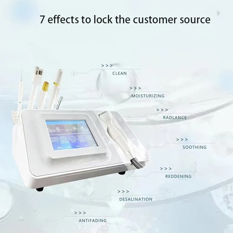 OEM&ODM Face Lift Skin Tightening 6 handles multi-pole sound waves Facial Y Corporal deep cleaning device