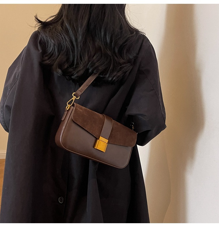 Underarm For Bags Handbags Women High-end Single Shoulder Crossbody Versatile Autumn And Winter Small Square Bag Designer