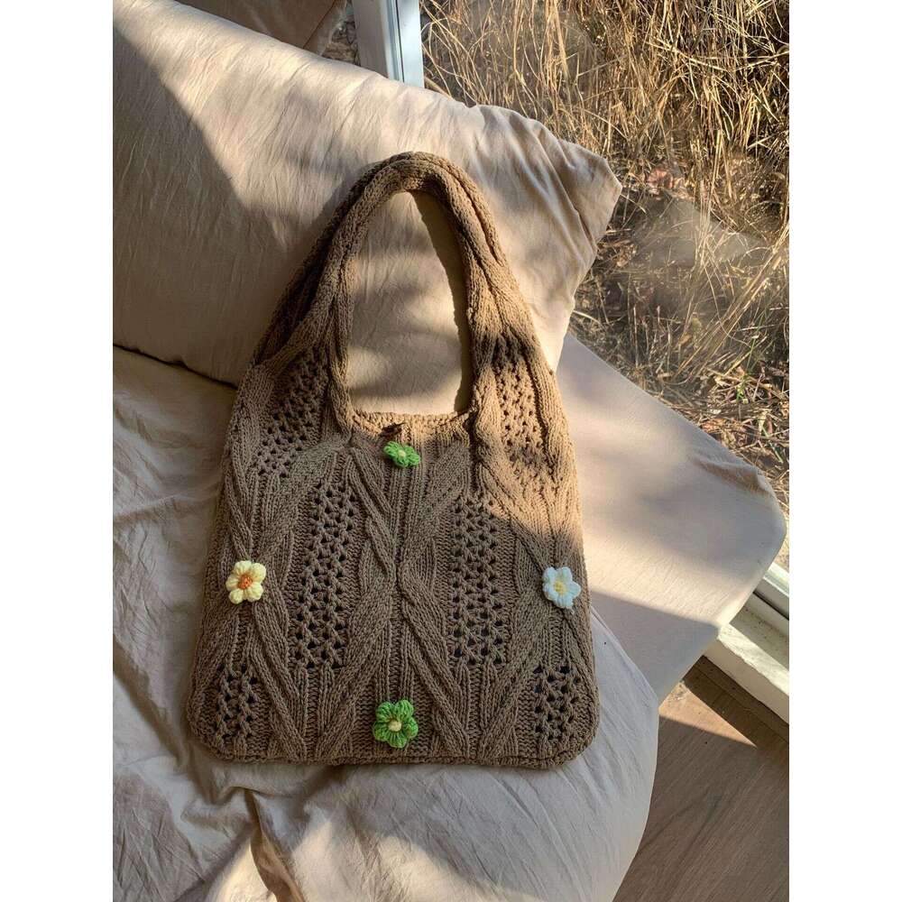 New Knitted Wer Niche Versatile Women's Premium Shoulder Bag B1