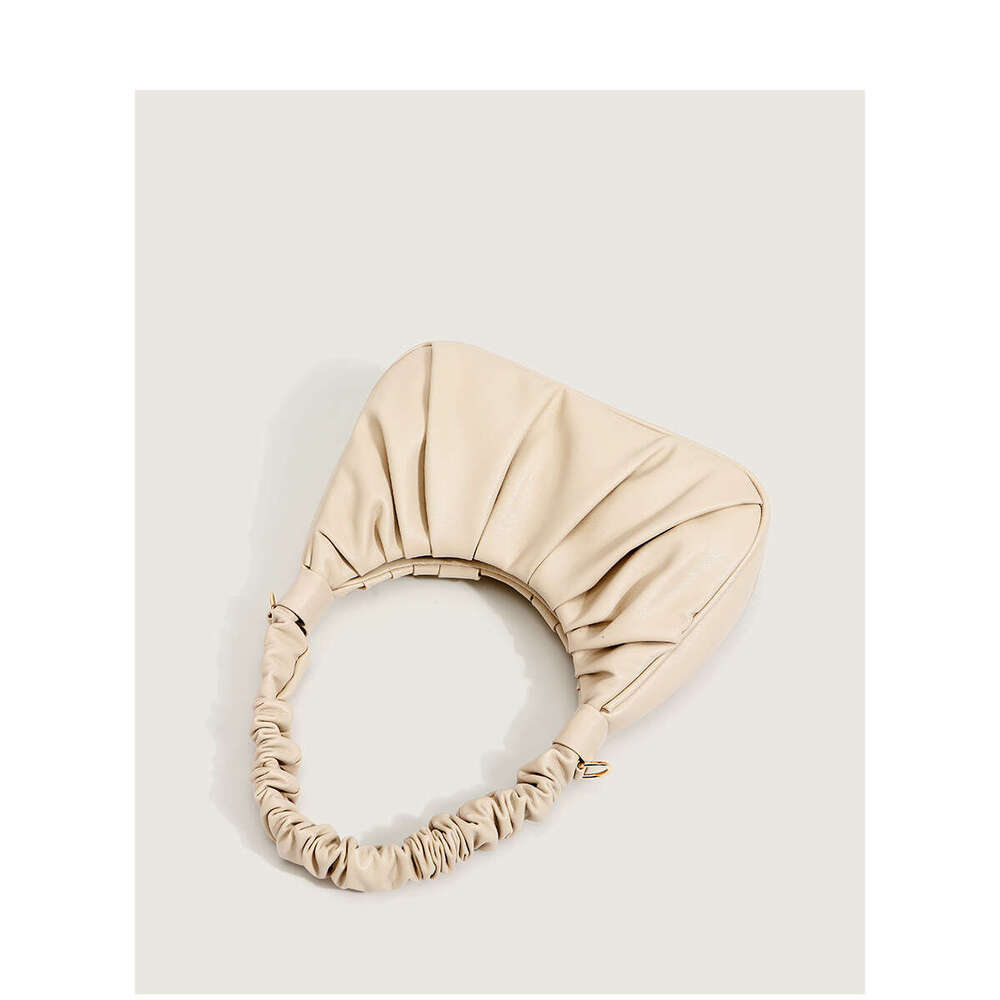 New Pleated Tote Soft Leather Clouds Dumpg Underarm Bags Summer Shoulder Crossbody Bag