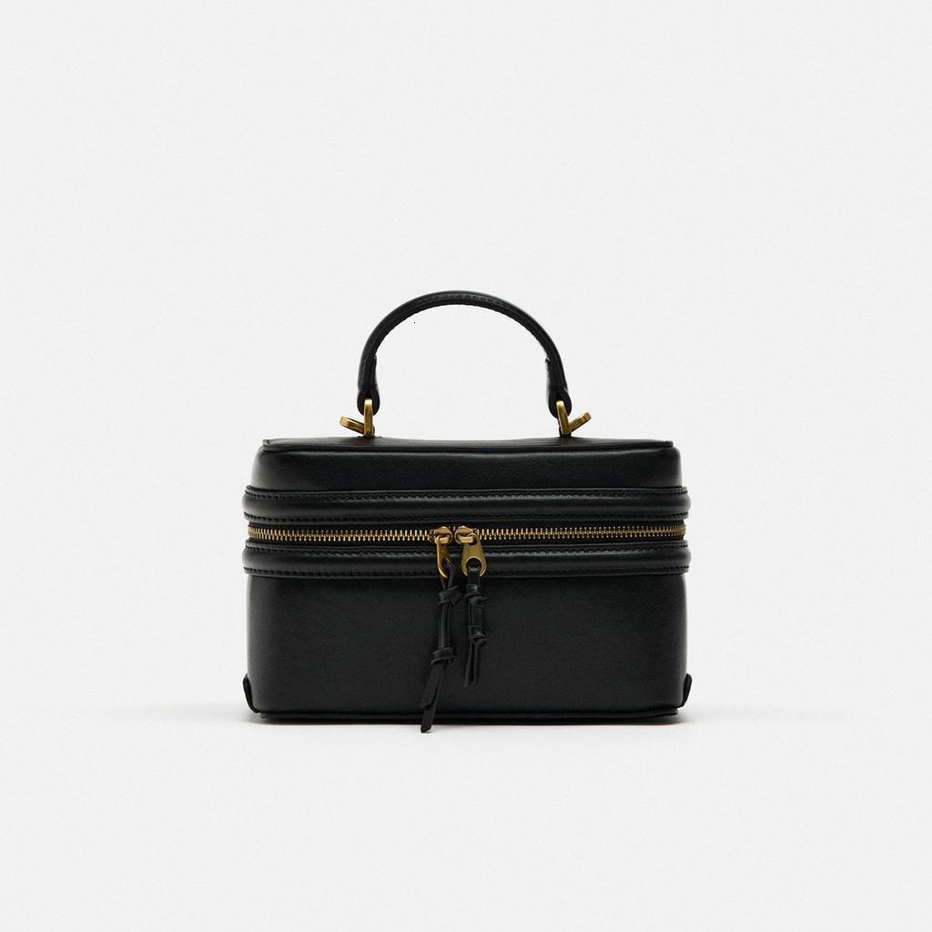 Fashion Trend Crossbody Single On New Tide Korean Version Of The Foreign-Style Chain Small Square Bag Genuine Leather Cartoon Style