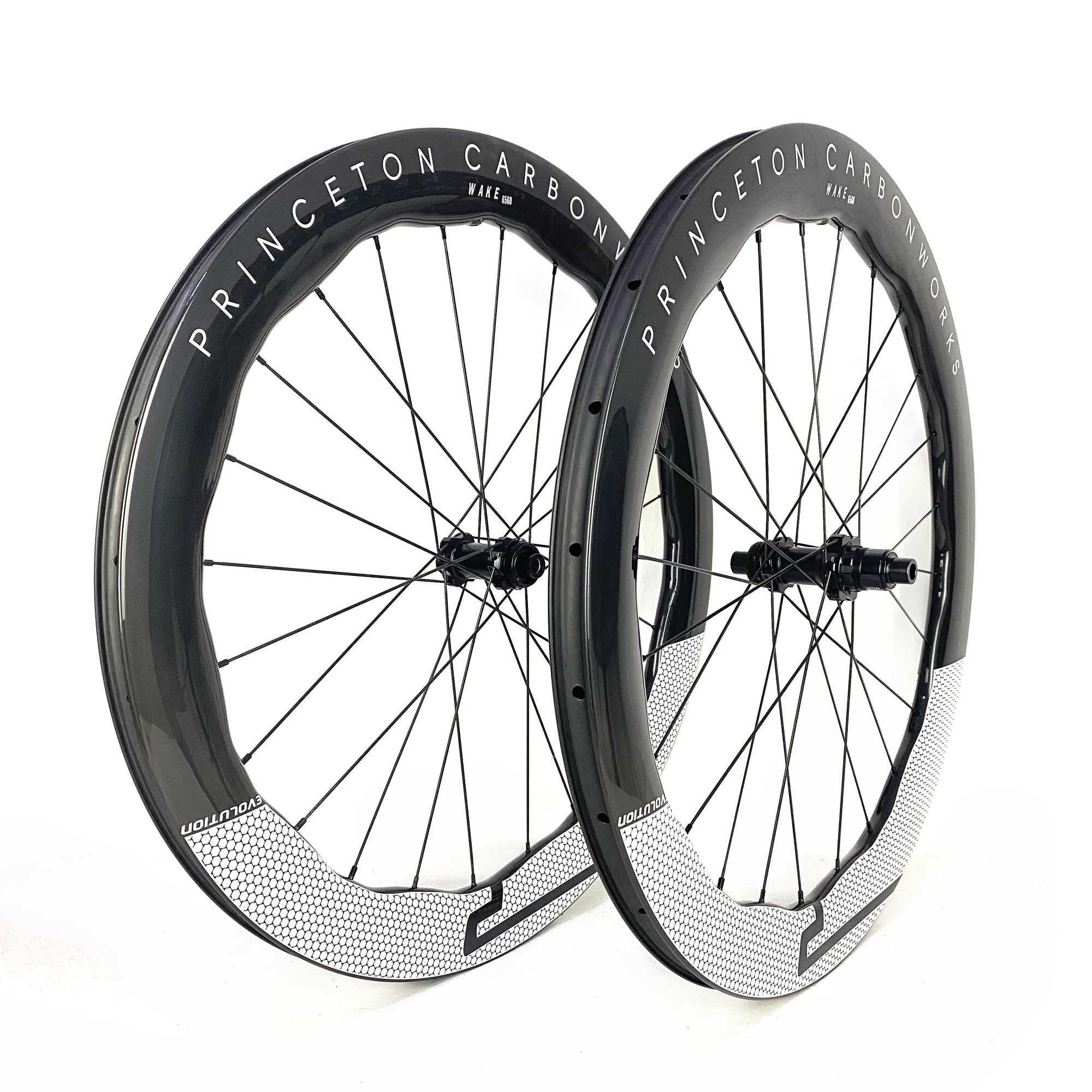 Bike Wheels 700C Road Bicycle Bike Disc Brake Wheel Set Carbon Fiber New Princeton PEAK 6560 Width 28mm Clincher/Tubeless/Tublar S241223