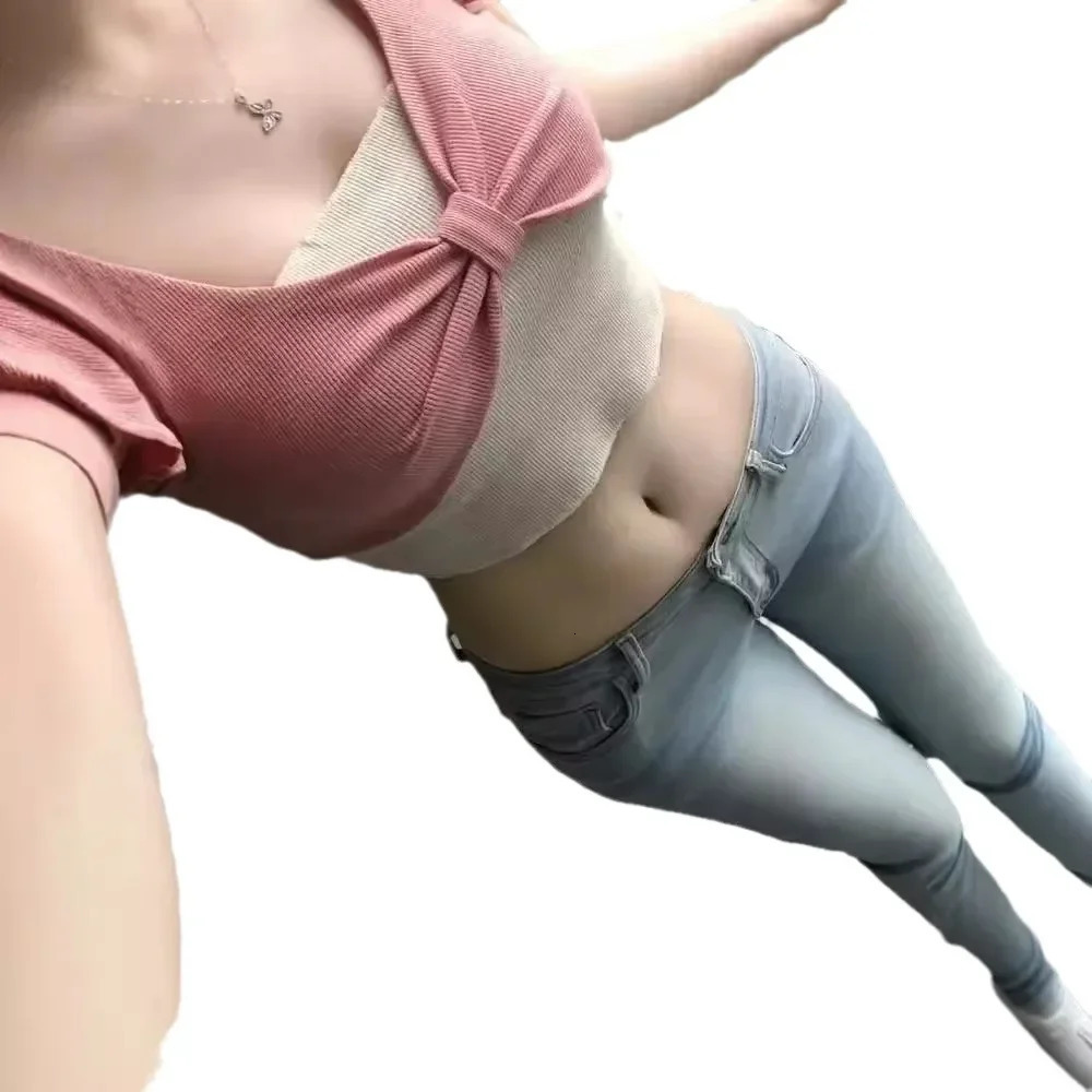 Vintage LowWaist Slimming Jeans Autumn Style Draped Petite Horse Pants Versatile MicroFlared Denim Leggings 241121