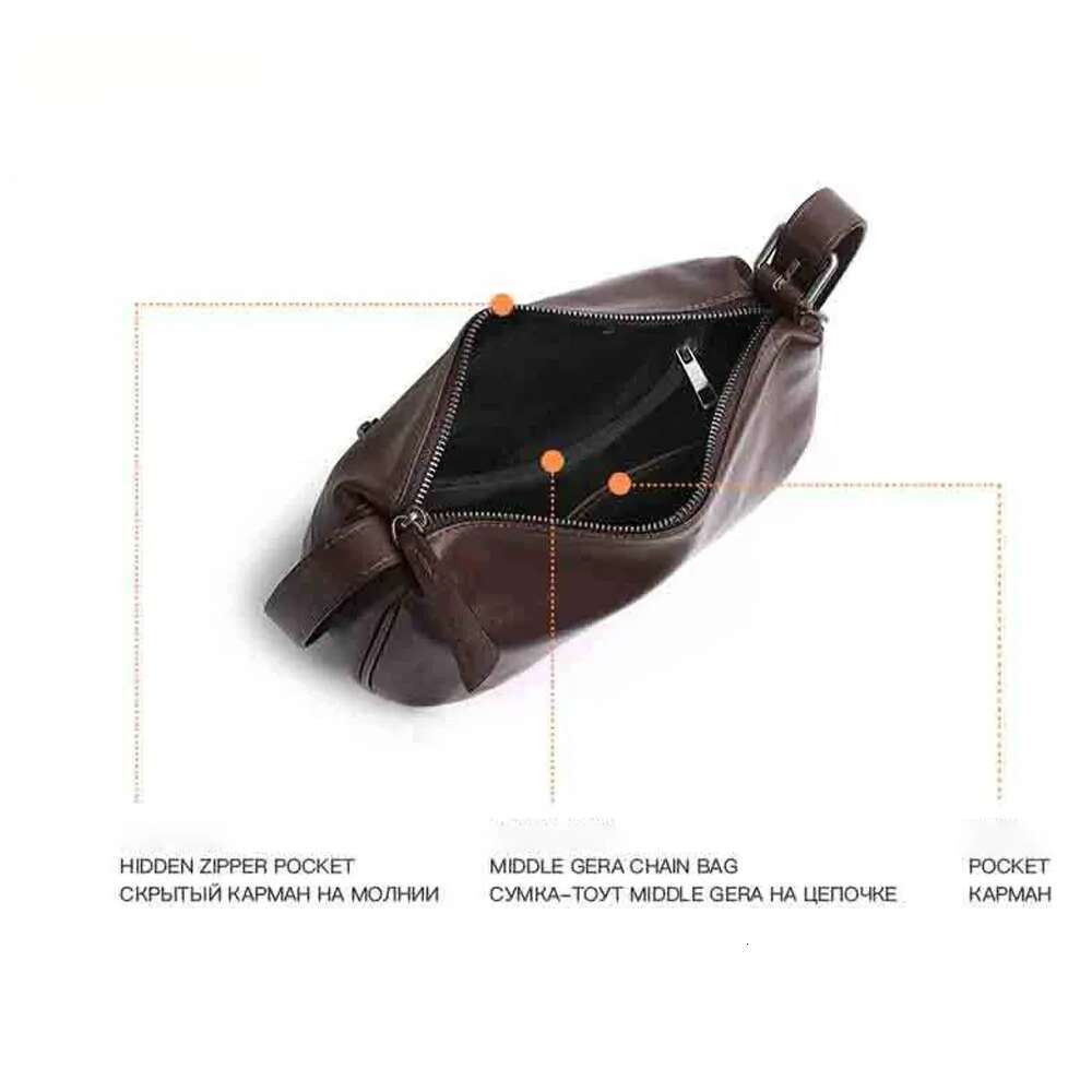 Motingsome Frist Layer Cowhide Handbag Women Saddle Purse Shoulder Fashion Satchel Lady Daily Bags Black Tote