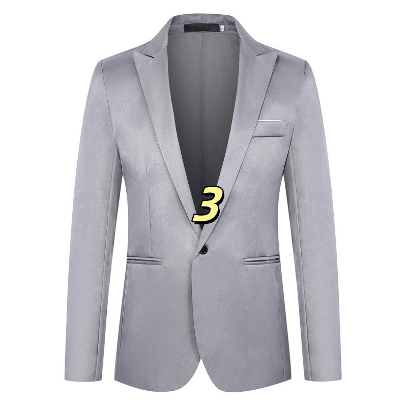 k1208 Suit Jacket with Slim Fit Design for Winter Business Wear