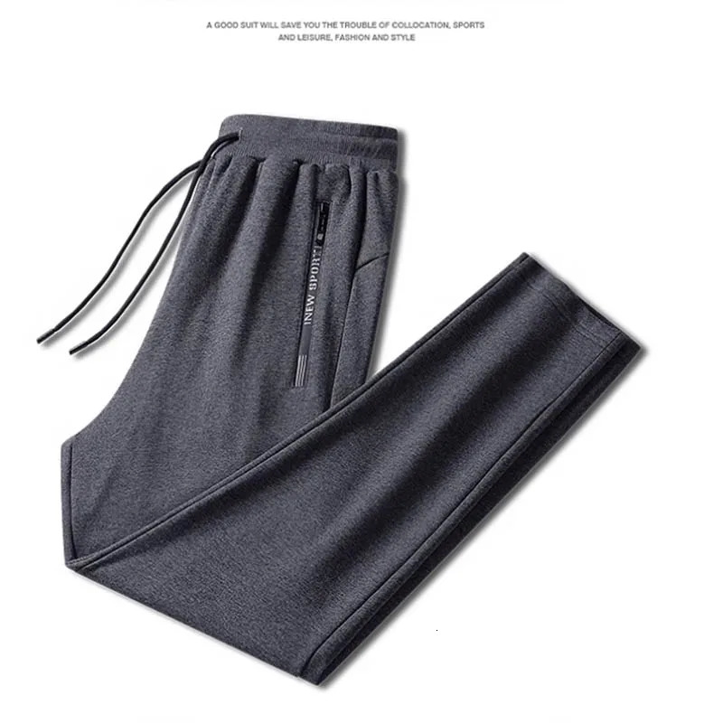 2024 autumn mens sports casual pants straight leg loose large size fashion with all the trend 241120