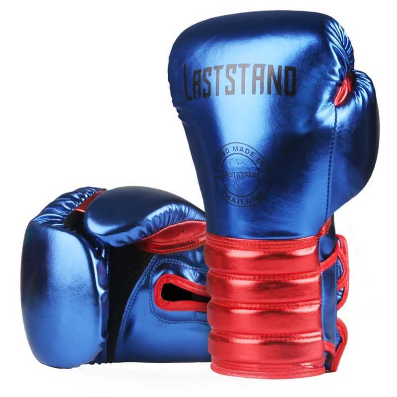 6-2oz colored metal childrens/Audlts womens boxing gloves used for beach bag punching training Muay Thai Sanda fighting gloves Guantes De BoxeoW241125
