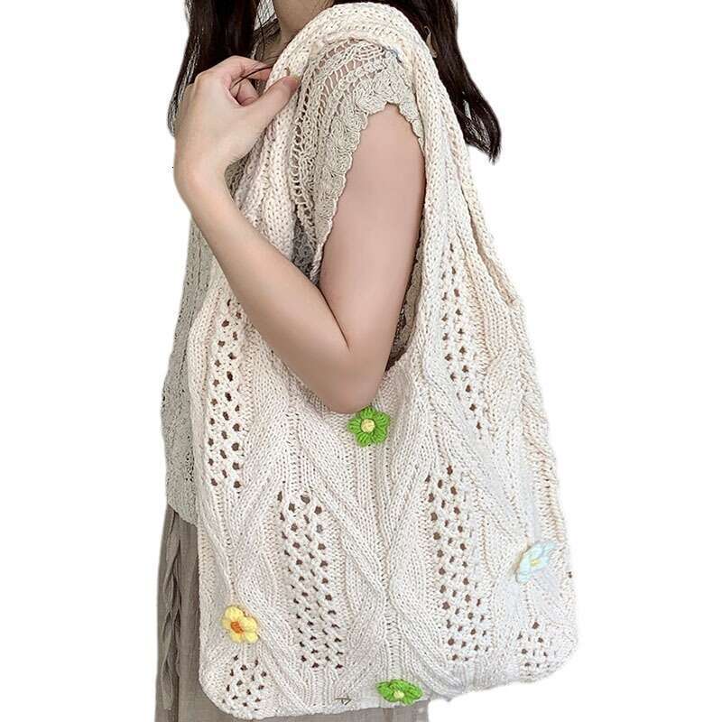 New Knitted Wer Niche Versatile Women's Premium Shoulder Bag B2