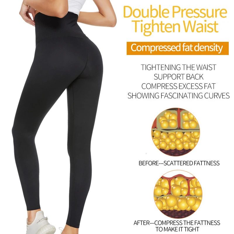 SEXYWG Women Shapewear Leggings High Waist Tummy Control Body Shaper 241121