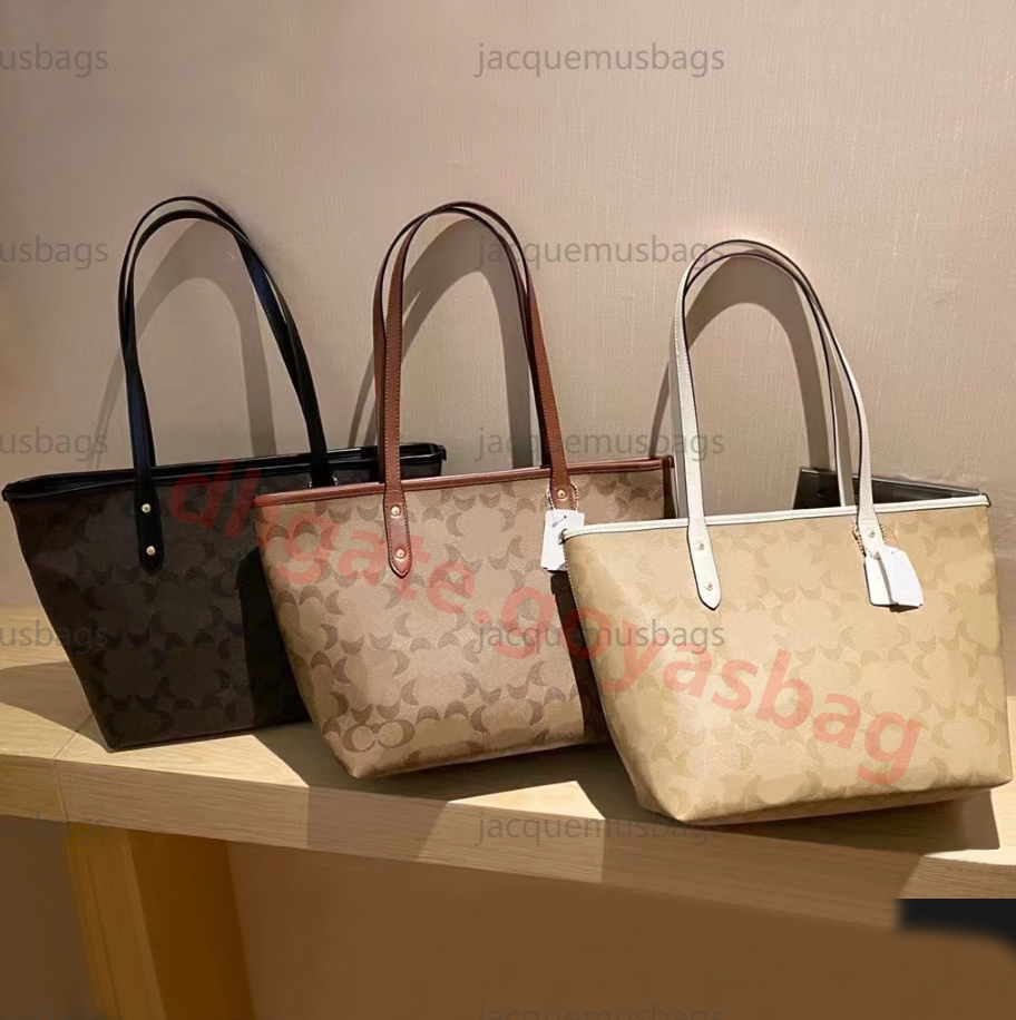 10A Designer Tote Bag City Tote Wallets Leather Messenger Shoulder Handbag Women Bags Large Capacity Composite Shopping Bags