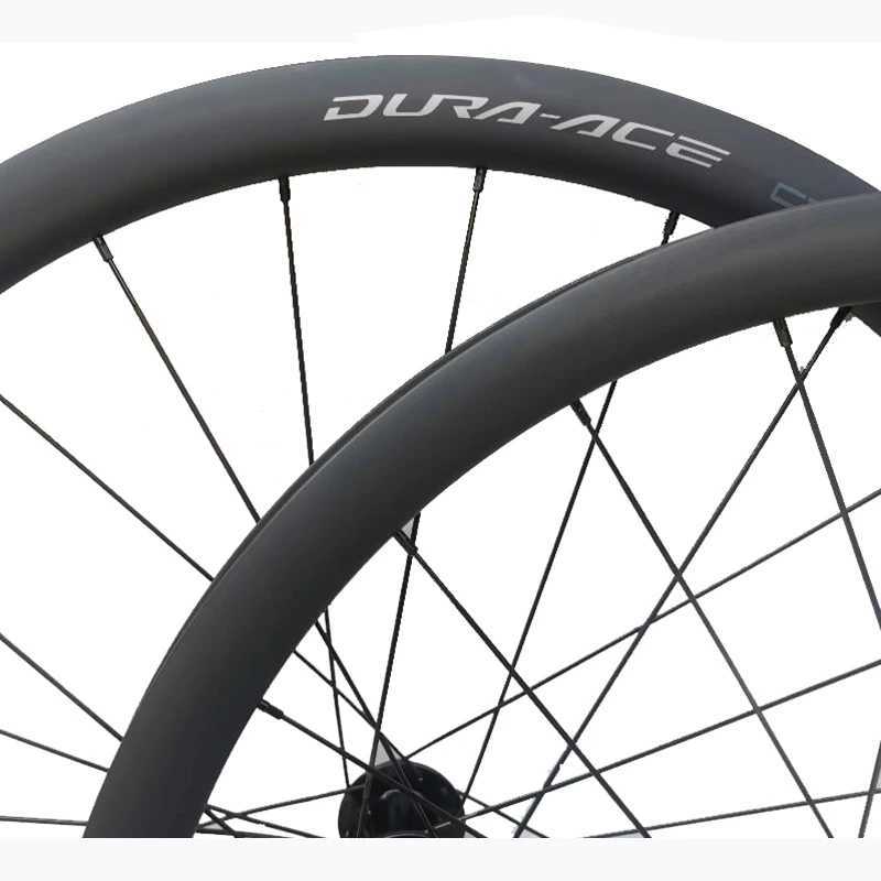 Bike Wheels Super Light Carbon Disc Bike Wheel 50mm 60mm Width 25mm 28mm Ceramic Hub Road Bike Disc Wheelset 700C Custom Sticker Wheels 700C S241223