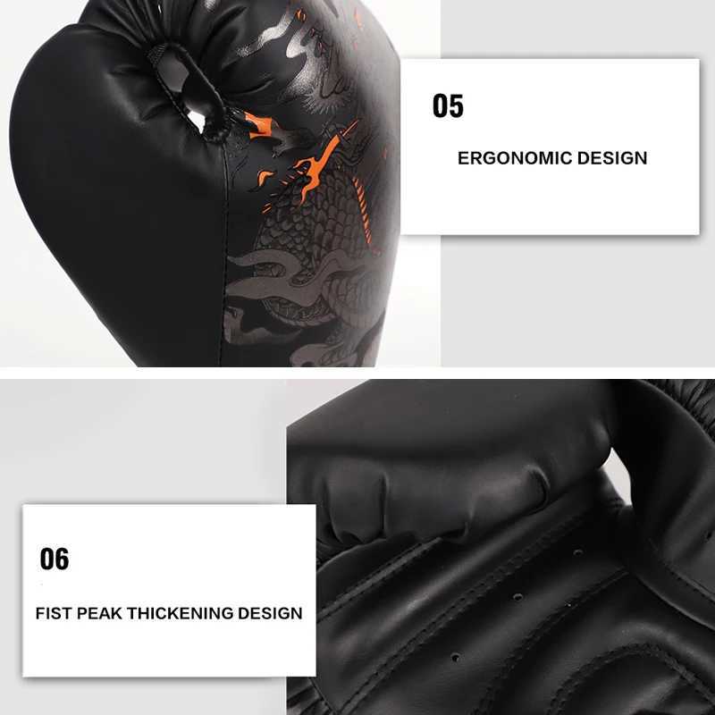 Professional boxing gloves for adult Sanda combat training practical thick and breathable Muay Thai womens boxing bagW241125