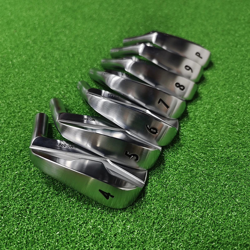 MC502 Golf Clubs 7pcs Silver Irons Set Forged 49P Steel Shaft or Graphite 241120