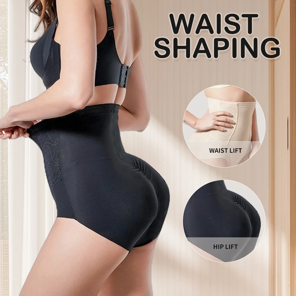 Belly Slimming Panties Waist Trainer Body Shaper Women Tummy Control Butt Lifter Underwear Postpartum High Shapewear Pants y241121