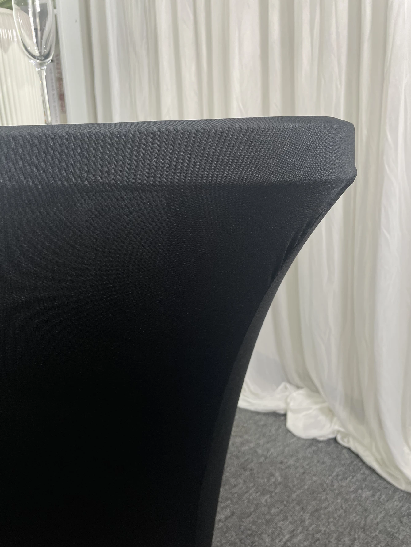 Rectangular Tablecloths Spandex Stretch Table Cover For Wedding Hotel Home Event Party Decoration HAORUI 31