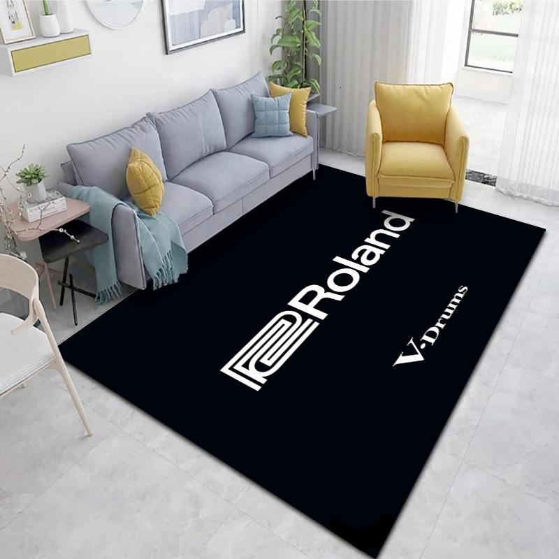 Designer music room rug anti-slip floor electronic mat sound-absorbing drum carpet 40*60-100*120 cm