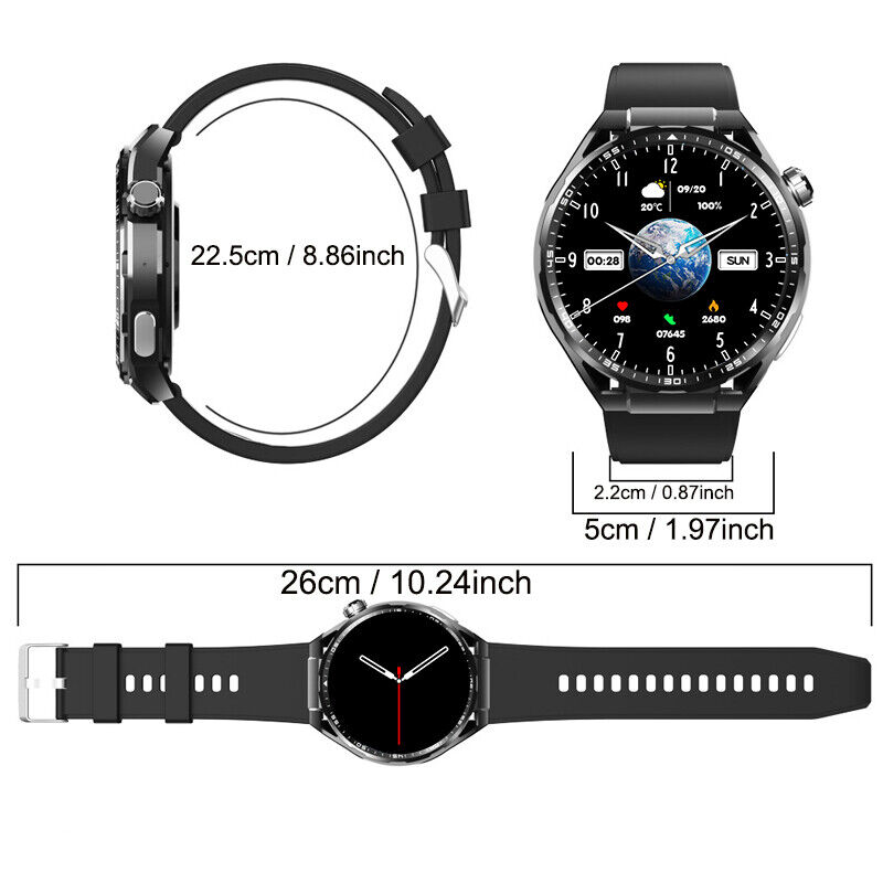 2025 Smart Watch For Men/Women Waterproof Smartwatch Bluetooth iPhone Samsung
