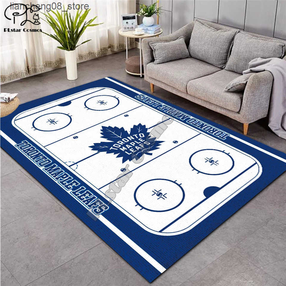 Carpets ice hockey carpet Anti-Skid Area Floor Mat 3D Rug Non-slip Mat Dining Room Living Room Soft Bedroom Mat Carpet style-03 L240910