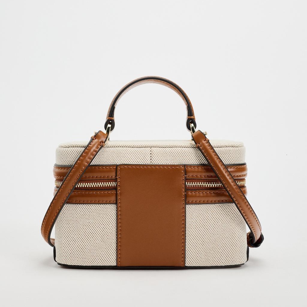 Fashion Trend Crossbody Single On New Tide Korean Version Of The Foreign-Style Chain Small Square Bag Genuine Leather Cartoon Style