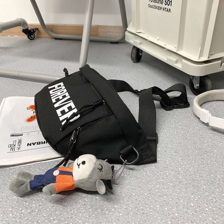 Nylon Fiess Chest Bag ,Female Crossbody Outdoor Sports Waist Bags