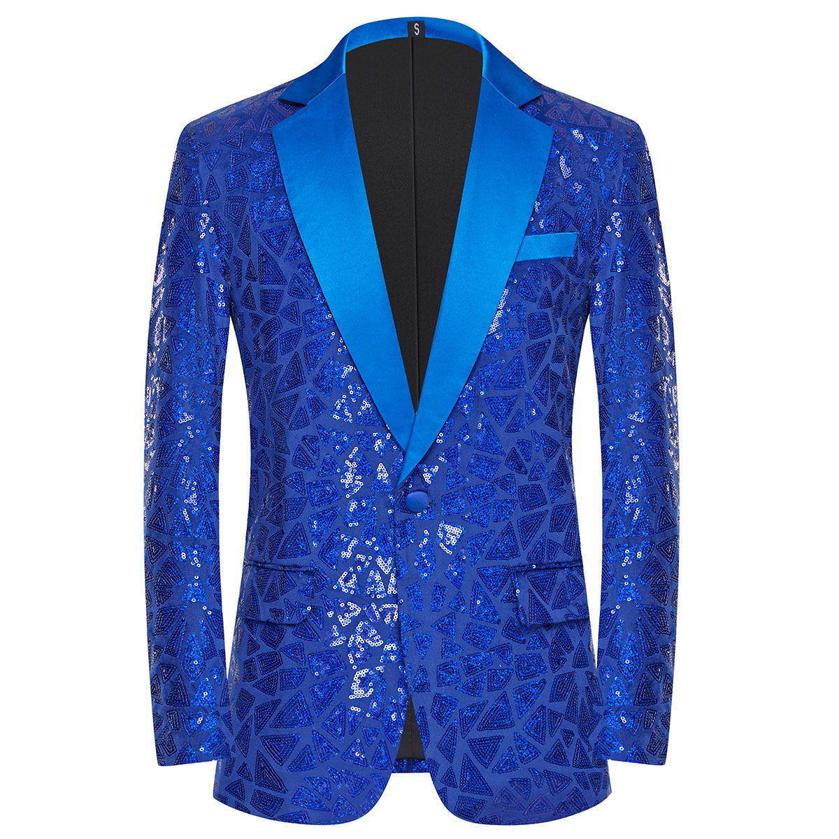 K246 Plus Size Men's Suit Jacket - Wedding Groomsmen Work Uniform