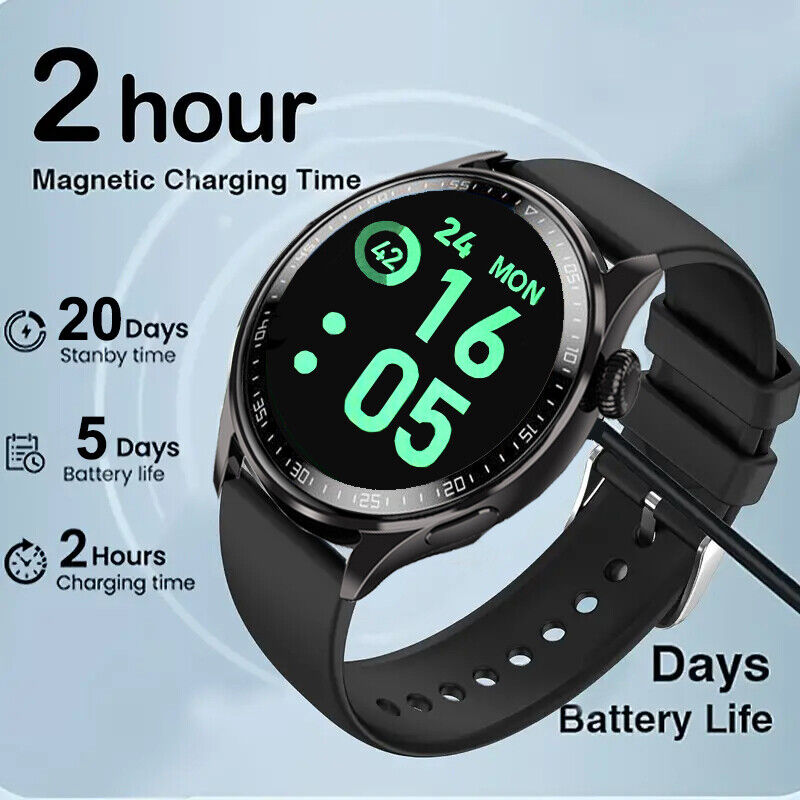 2025 Smart Watch For Men/Women Waterproof Smartwatch Bluetooth iPhone Samsung