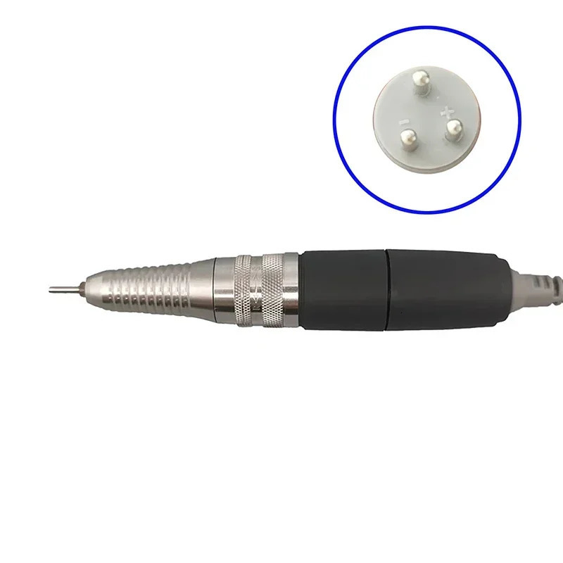 UP200 Nail Art Machine Handle 3-Pin Electric Ergonomic Pen 35000 RPM Electric Nail Drill Bit 241202
