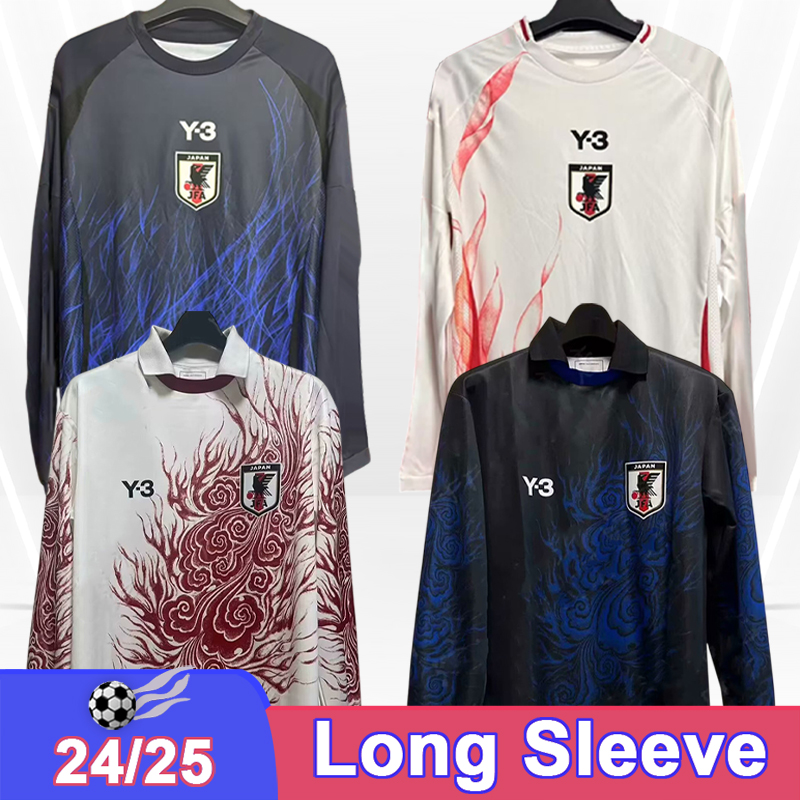 24 25 Japan Long Sleeve Soccer Jerseys National team Home Away Various styles Special Edition Football Shirts