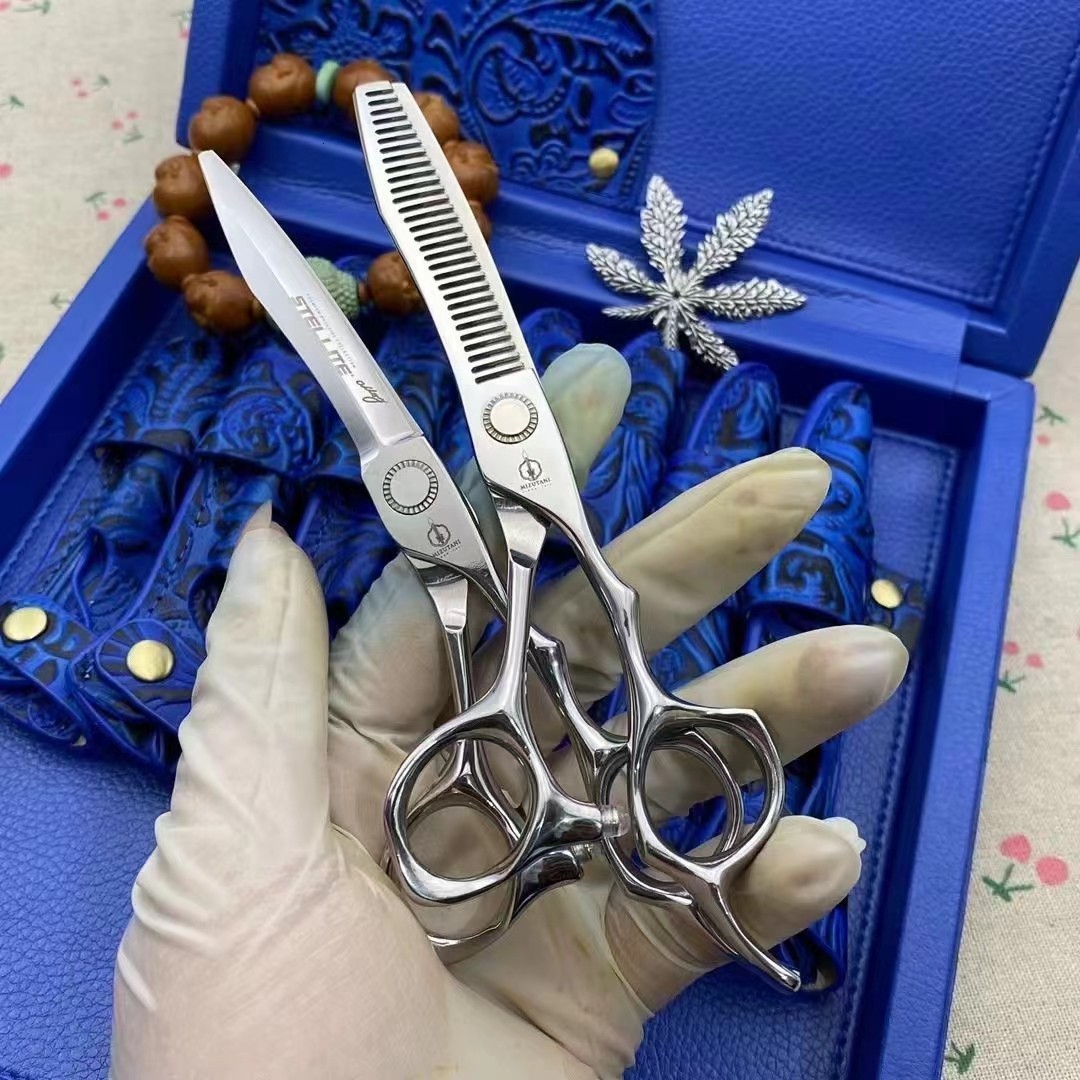 Mizutani Professional Haircutting Scissors Multi-purpose thinning shears Teeth in opposite direction10%-50D0C VG10 5.5-6-7inch 240808