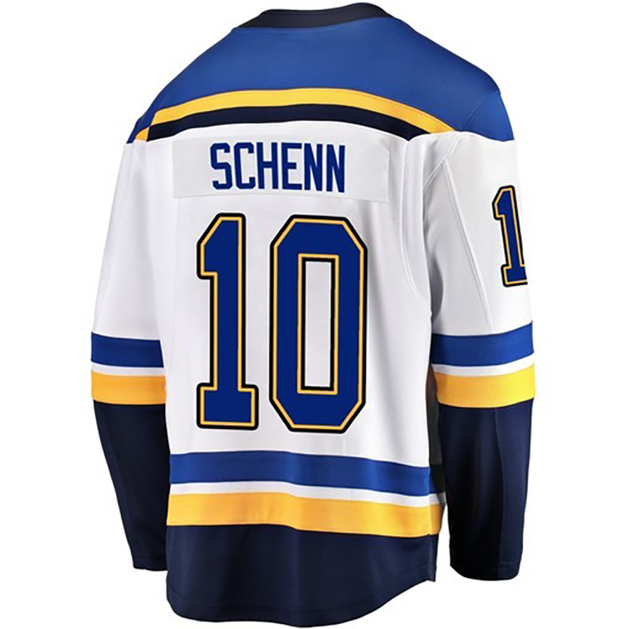 18 Robert Thomas stl hockey blues jersey Kyrou Pavel Buchnevich Binnington Brayden Schenn Dylans Holloway Jake Neighbours Brett Hull Wayne Gretzky jer