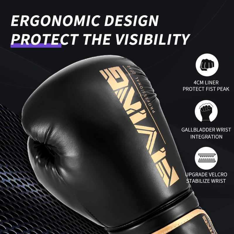 FIVING Professional Boxing Gloves Sanda Adult and Children Training Sandbag Muay Thai Free CombatW241125