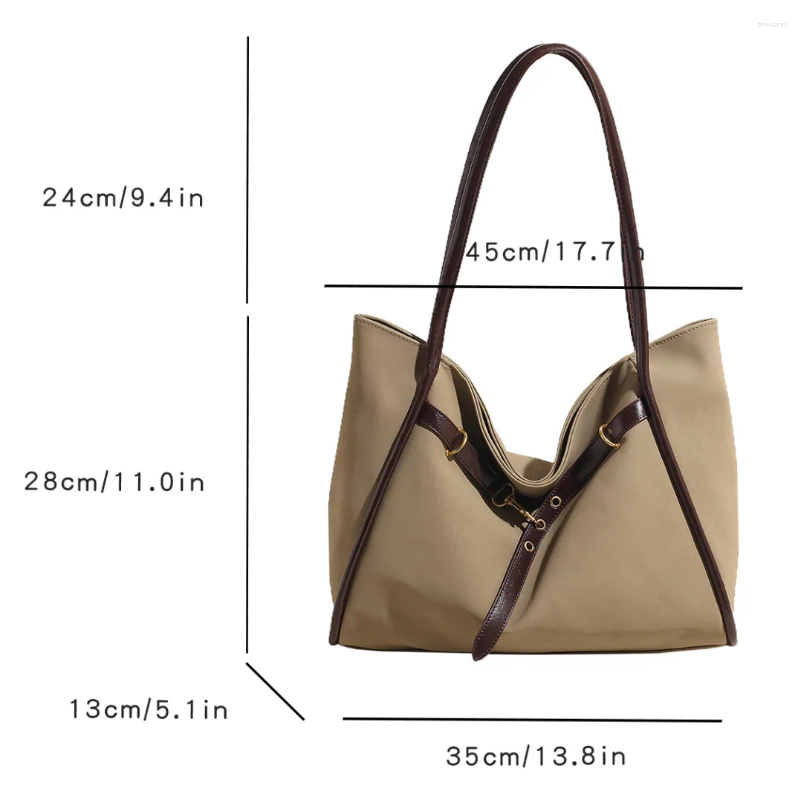 2025S designer Women Suede Retro Style Large Capacity Leather Shoulder Bag - Black Coffee Commuter Fashion Tote Handbags Handbag shoulder women bag