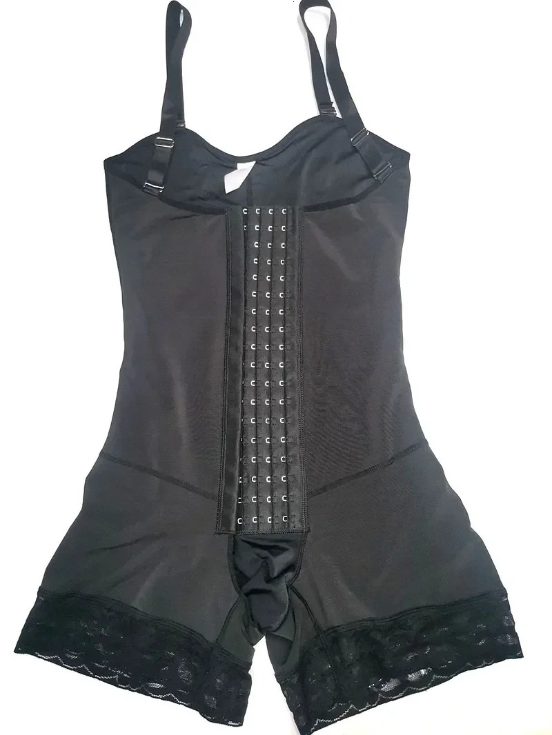 AfruliA full body shaping Fajas Colombianas Girdle high compression shape weight loss sheath abdominal control underwear waist trainer 241202
