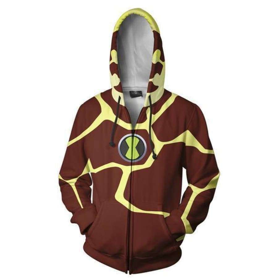 2024 3D digital printed for men, teenagers, hackers, anime, personality, trend, hooded zipper sweatshirt