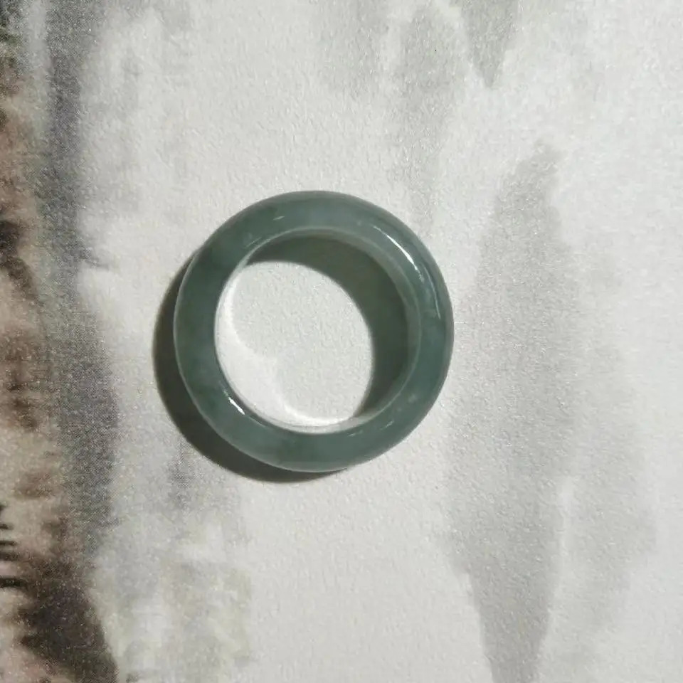 Classic natural jade ring simple jade ring women party wedding jewelry gift rings for women 241202