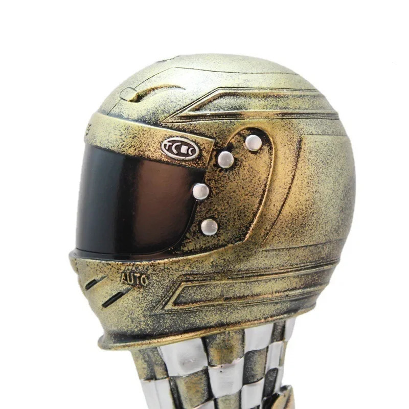 Racing Helmets Home Decorations Ornaments Creative Trophies Resin Crafts Creative Sports 241202
