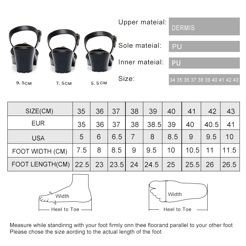 AIYUQI Women Sandals High Heels Genuine Leather Fashion Women Sandals Large Size Rhinestone Summer Sandals Women