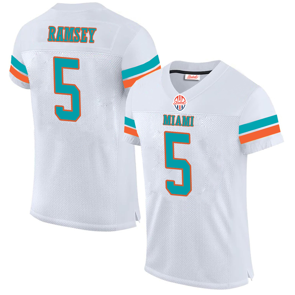 BECKHAM JR,ODELL#3 CHUBB,BRADLEY#2 HILL,TYREEK#10 RAMSEY,JALEN#5 TAGOVAILOA,TUA#1This baseball uniform is a quick-drying custom-made sportswear for te