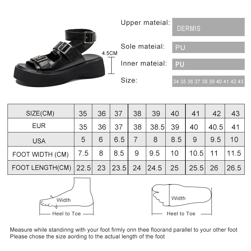 AIYUQI Sandals Women Genuine Leather Summer Open-toed Women Beach Sandals Wedge Fashion Women's Sandals