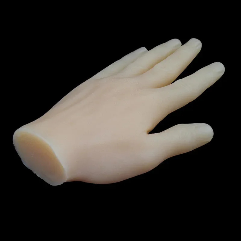 Tattoo Practice Hands Silicone Soft Tattoo Practice Fake Hands Skin Tattoo Artist Beginner Tattoo Training Tools Accessories 241202