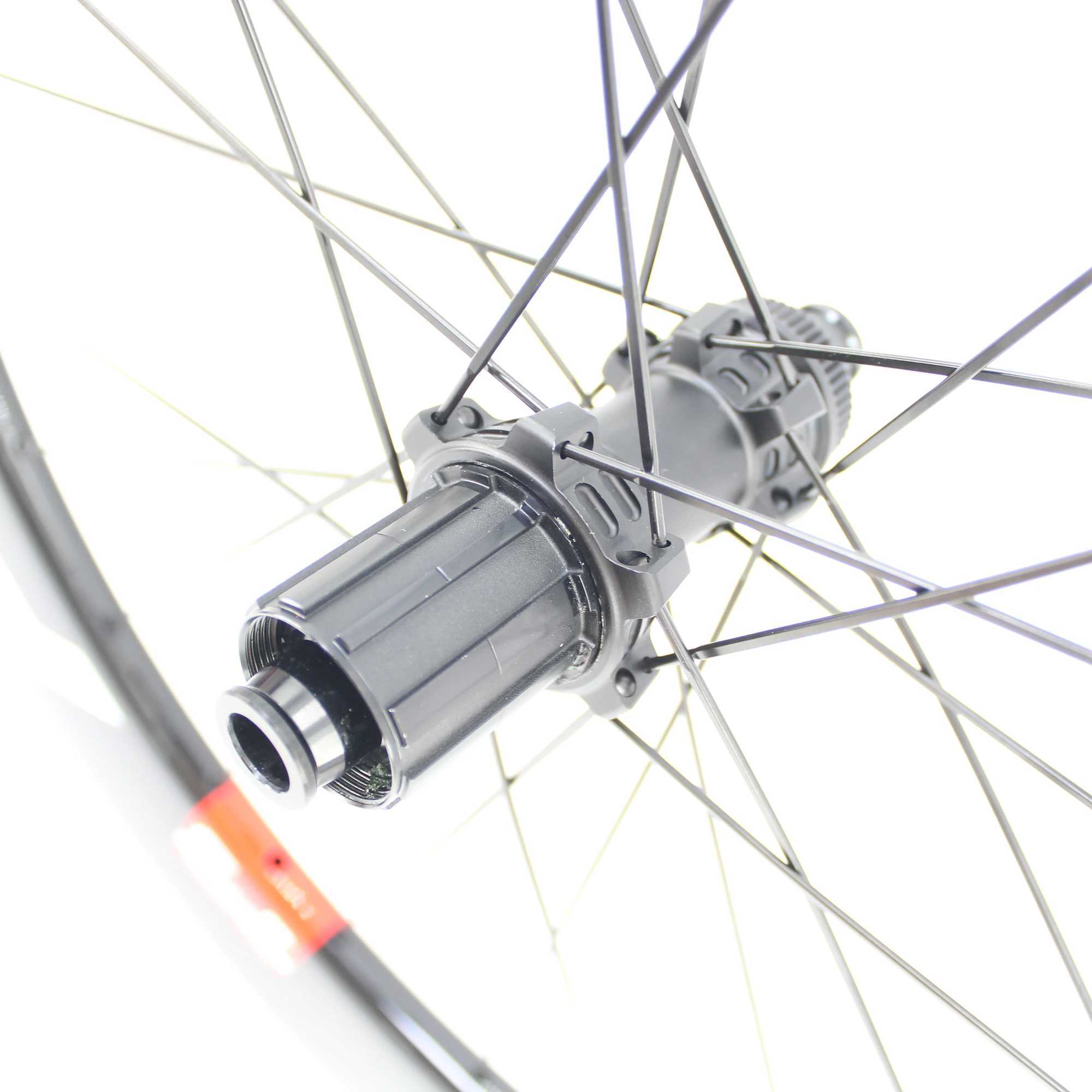 Bike Wheels New 700C Road Bike Full Carbon Fibre Bicycle Wheelset Thru Axle Center Lock Direct pull disc brake Tubular Clincher Tubeless Rim S241223