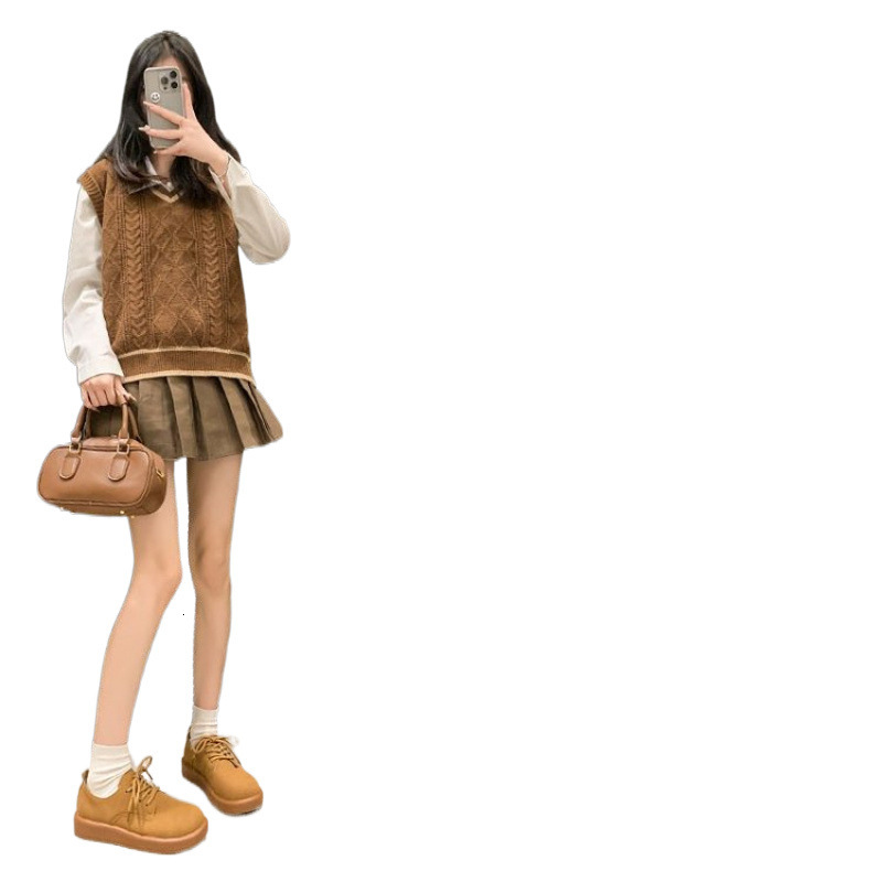 Thick soled full bag Boken shoes British style small leather shoes for women 2024 new spring and autumn wholesale Le Fu shoes Boken single shoes