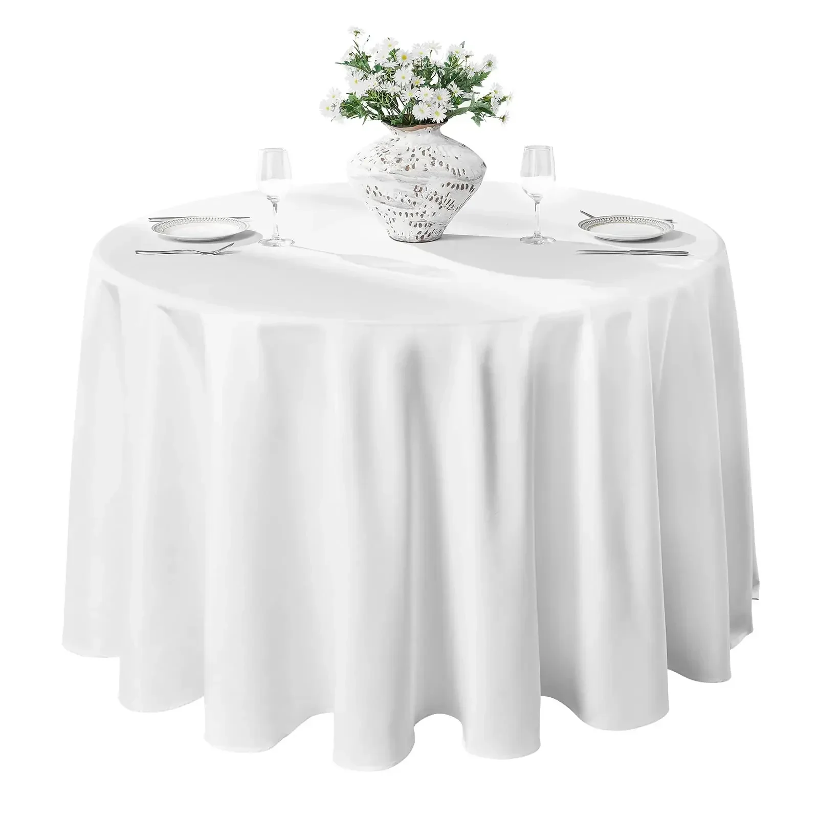 Rectangular Tablecloths Spandex Stretch Table Cover For Wedding Hotel Home Event Party Decoration 25