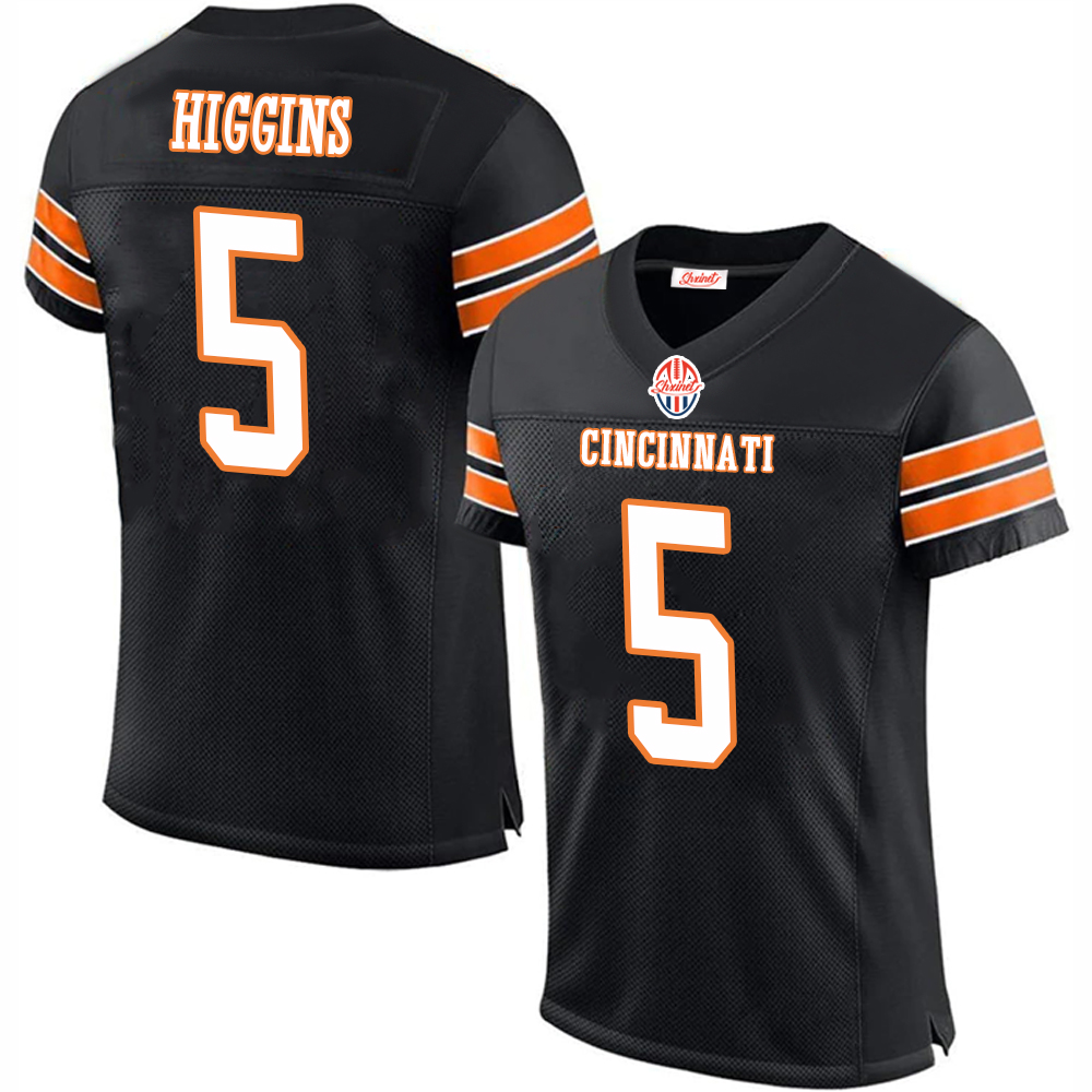 BURROW,JOE#9 CHASE,JA'MARR#1 HIGGINS,TEE#5This baseball uniform is a quick-drying custom-made sportswear for teenagers and adults to participate 