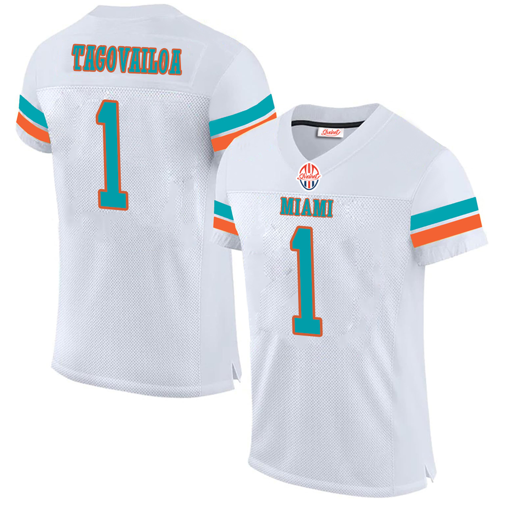 BECKHAM JR,ODELL#3 CHUBB,BRADLEY#2 HILL,TYREEK#10 RAMSEY,JALEN#5 TAGOVAILOA,TUA#1This baseball uniform is a quick-drying custom-made sportswear for te