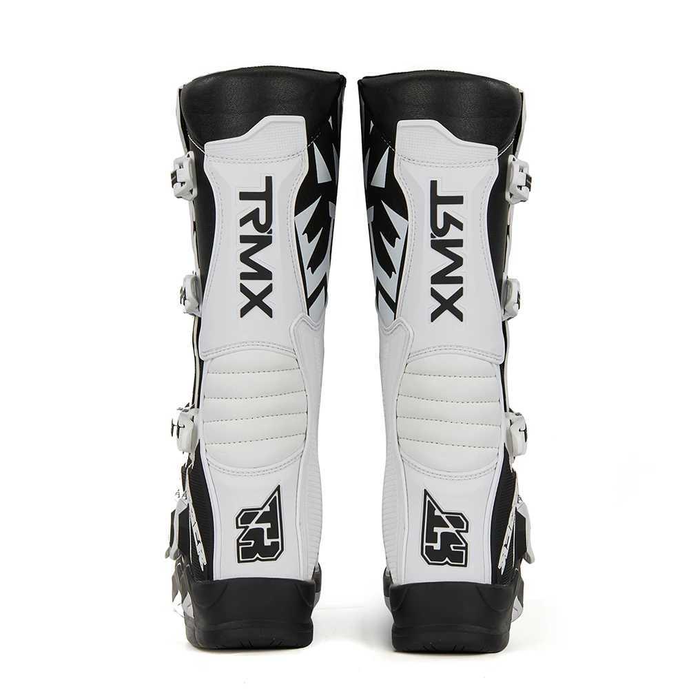 Motorcycle Footwear Mens Motorcycle Protective Boots Professional Outdoors Motocross Racing Long Boots Anti Slip Breathable Motos Shoes S2411222