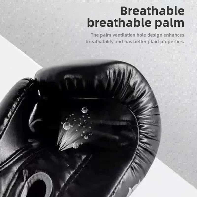 Professional boxing training gloves PU elastic boxing gloves for boys and girls Muay Thai Sanda gloves 6/8/0/2oz/4oz/6ozW241125